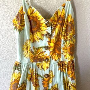 Beautiful Sunflower Dress